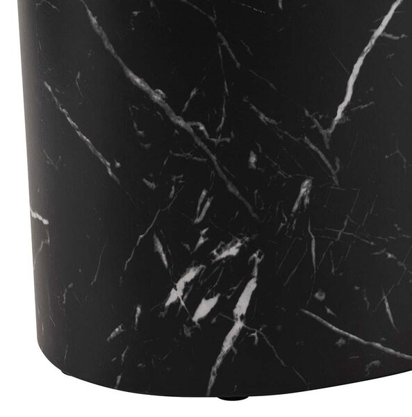 Set 2 piese Masute de cafea Mice, Negru, 40x33x48 cm