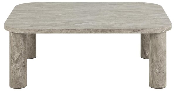 Masuta de cafea Solano, Gri, 36x100x75 cm