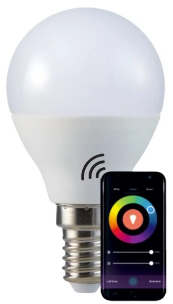 RGB LED Bec dimmabil G45 E14/5,5W/230V 2700-6500K Wi-fi Tuya