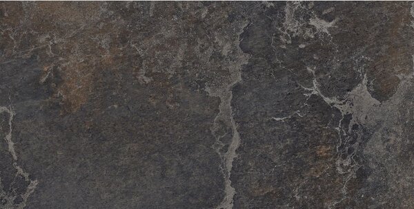 Mexen Blaze Nero gres rectificat glazurat G1, placă de podea și perete 120 x 60 cm, carving - TL420-120-060-01