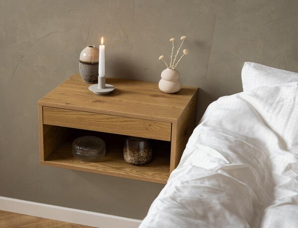 Noptiera Cholet, Natural, 24.5x50x35 cm