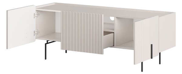 Dulap TV Malmi 150 cm - cașmir / picioare negre