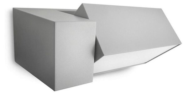 Aplică de exterior BORDER 1xE27/23W/230V IP44 gri Philips