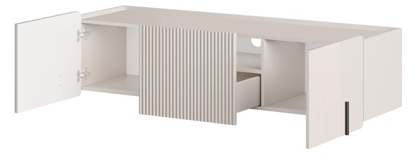 Dulap TV Malmi 150 cm suspendată - cașmir / negru