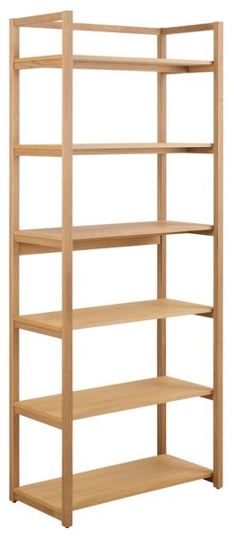 Biblioteca Ludza, Natural, 199.3x80x40 cm