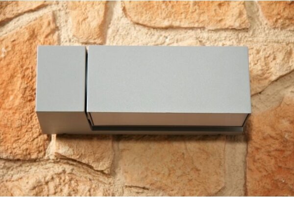 Aplică de exterior BORDER 1xE27/23W/230V IP44 gri Philips