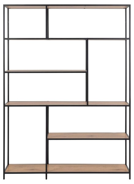 Biblioteca Seaford, Natural, 185x135x35 cm