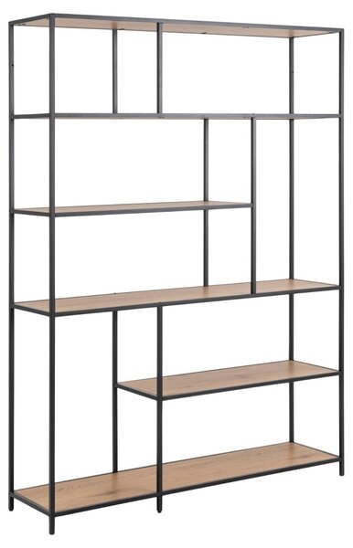 Biblioteca Seaford, Natural, 185x135x35 cm