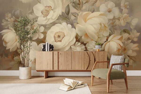 Tapet Buchet luxuriant, Fototapet Flori, w05491 : Uwalls.ro