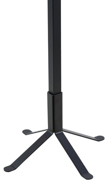 Cuier Vinson, Negru, 181x50x50 cm