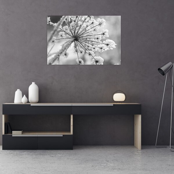 Tablou - Floare în timpul iernii (90x60 cm)