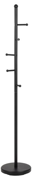 Cuier Aspen, Negru, 170x32.3x32.3 cm