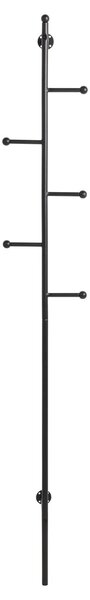 Cuier Aspen, Negru, 171.2x24.6x20.7 cm