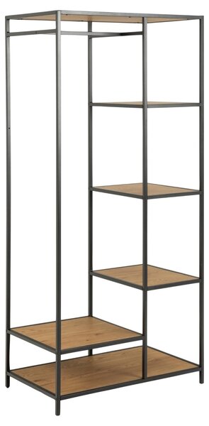 Suport umerase Seaford, Negru, 165x77x45 cm
