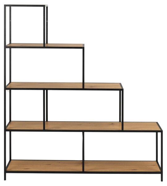 Biblioteca Seaford, Natural, 150x135x35 cm