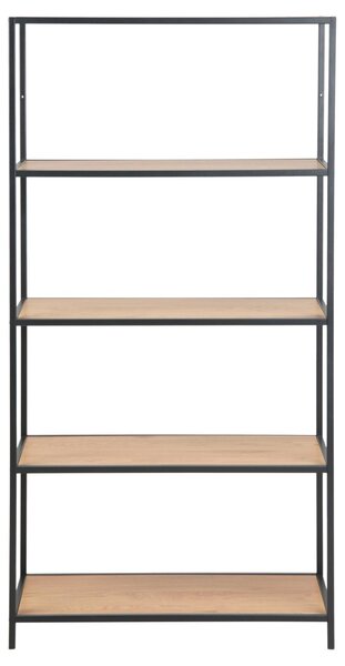 Biblioteca Seaford, Natural, 150x77x35 cm