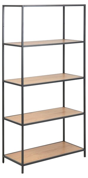 Biblioteca Seaford, Natural, 150x77x35 cm