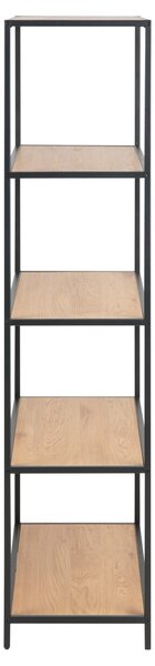 Biblioteca Seaford, Natural, 150x77x35 cm