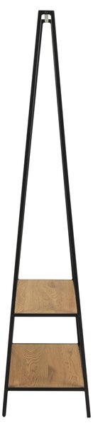 Suport umerase Seaford, Negru, 165x77x37 cm