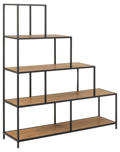 Biblioteca Seaford, Natural, 150x135x35 cm