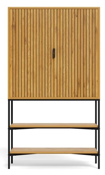 Cabinet Jaipur V1, Natural, 140x80x40 cm
