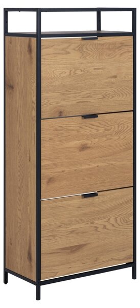 Pantofar Seaford, Negru, 129x56x30 cm