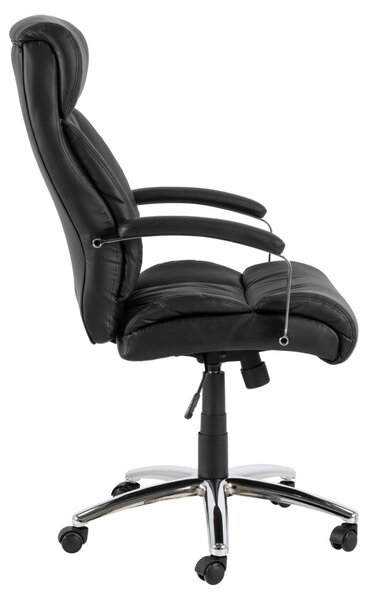Scaun de birou Benson, Negru, 120x64.5x83 cm