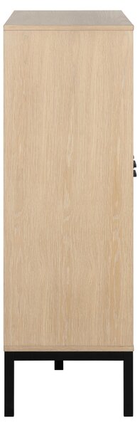 Cabinet Kensington, Alb, 120x91x40 cm