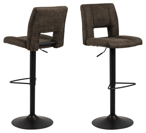 Scaun de bar Sylvia V4, Gri, 115x41.5x52 cm