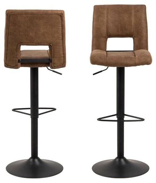 Scaun de bar Sylvia, Maro, 115x41.5x52 cm