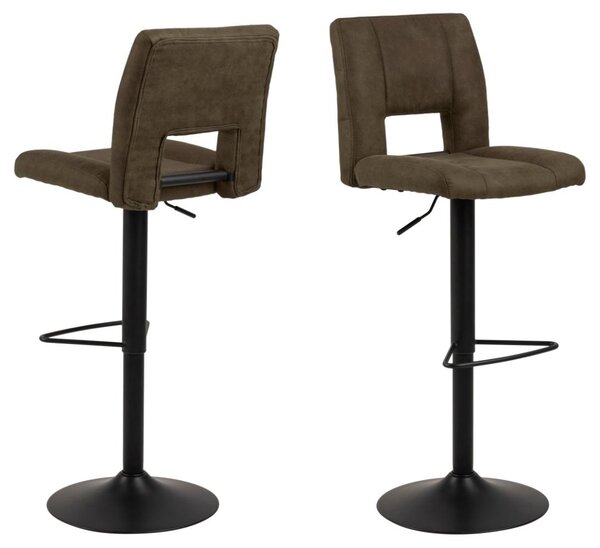 Scaun de bar Sylvia, Verde, 115x41.5x52 cm