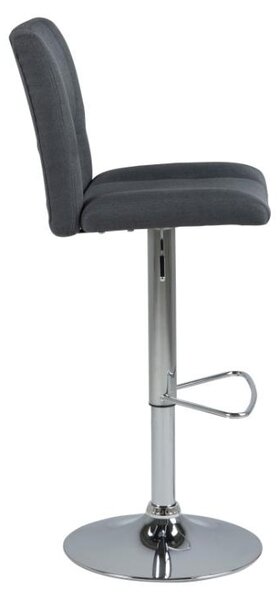 Scaun de bar Sylvia V2, Gri, 115x41.5x52 cm