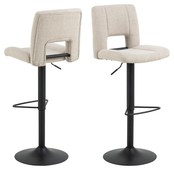 Scaun de bar Sylvia, Bej, 115x41.5x52 cm