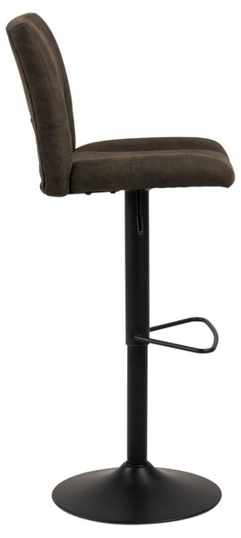 Scaun de bar Sylvia V4, Gri, 115x41.5x52 cm