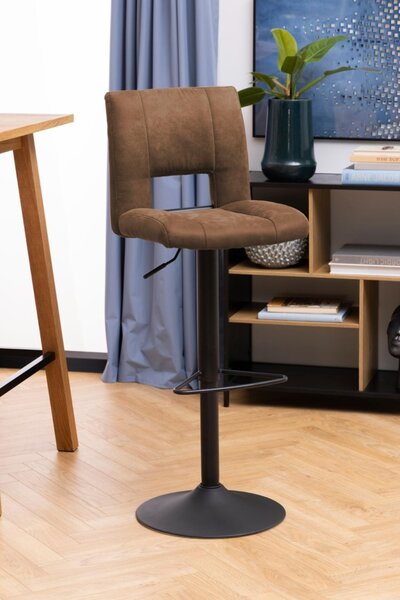 Scaun de bar Sylvia, Maro, 115x41.5x52 cm