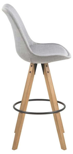 Scaun de bar Dima, Gri, 111.5x48.5x55 cm