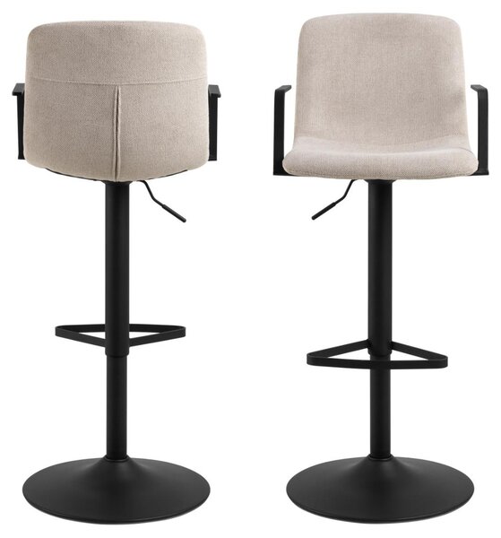 Scaun de bar Pablo, Bej, 114x50x53 cm
