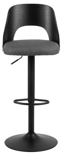 Scaun de bar Lucy, Gri, 113x47x50.5 cm