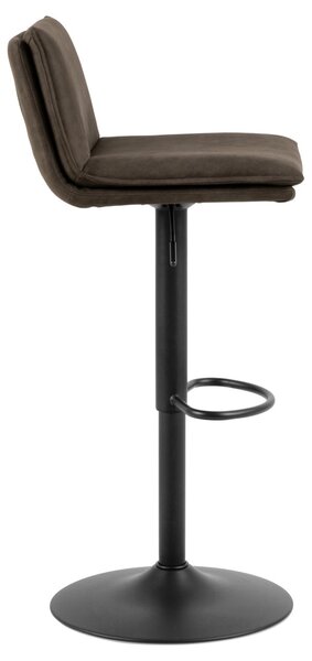 Scaun de bar Flynn V1, Gri, 107x44x53 cm