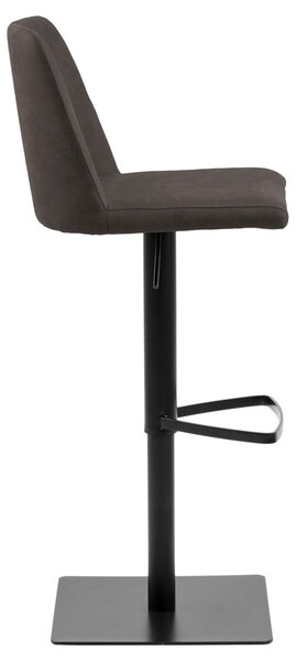 Scaun de bar Avanja, Gri, 107.5x43x51 cm