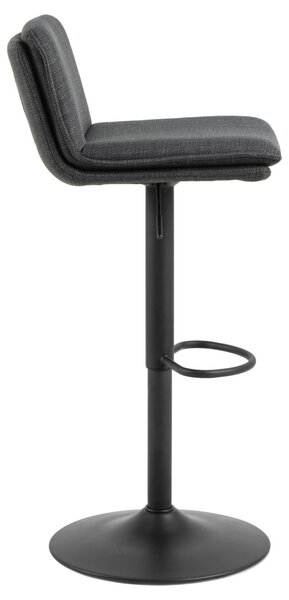 Scaun de bar Flynn, Gri, 107x44x53 cm
