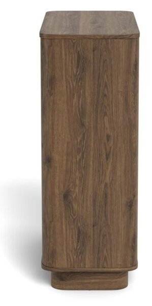 Comoda Atmore, Gri, 107x90x40 cm