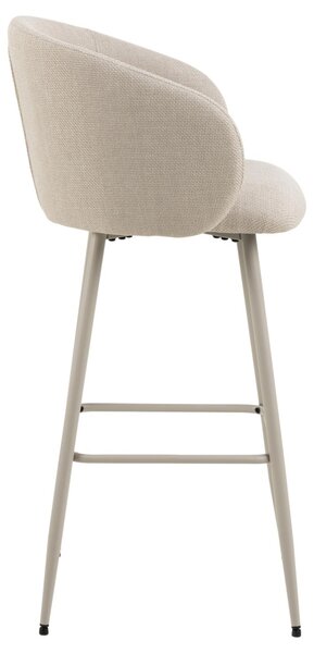 Scaun de bar Eleanor, Bej, 105x54x52 cm