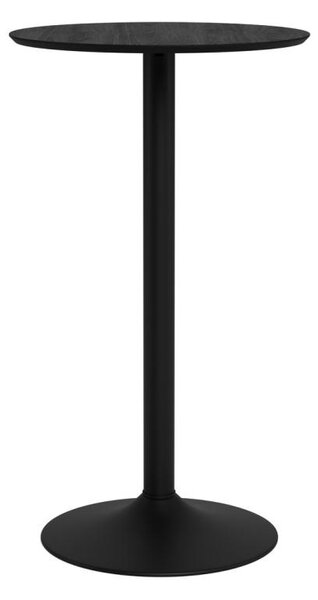 Masa tip bar Ibiza, Negru, 105x60x60 cm
