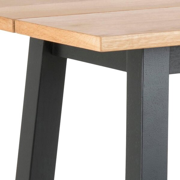 Masa tip bar Chara V1, Natural, 105x117x58 cm