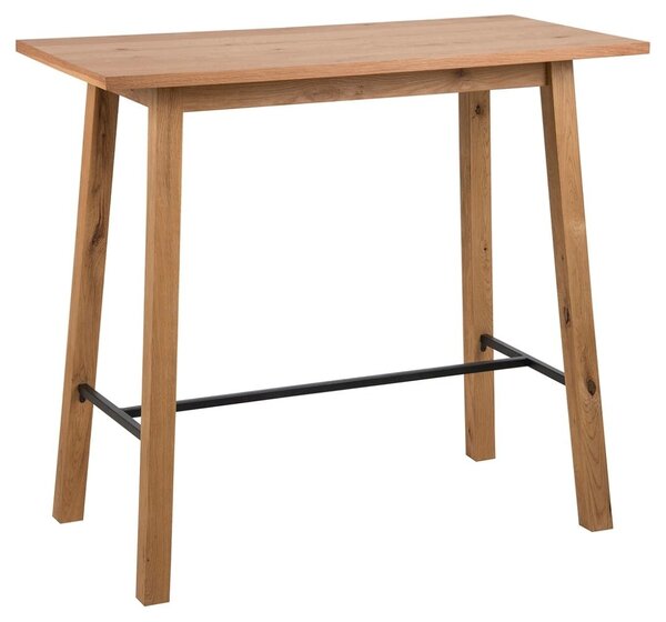 Masa tip bar Chara, Natural, 105x117x58 cm