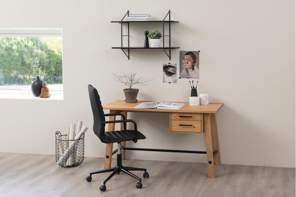 Scaun de birou Winslow V1, Negru, 103x51x58 cm