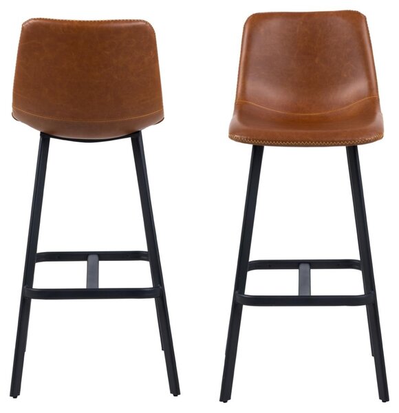 Scaun de bar I_Oregon V2, Maro, 103x46.5x50 cm