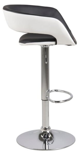 Scaun de bar Grace, Negru, 101x54.5x48.5 cm