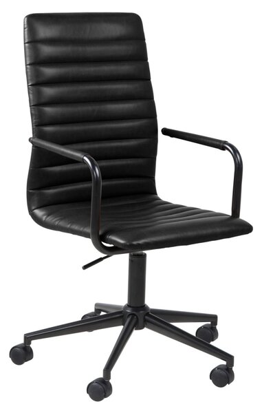 Scaun de birou Winslow V1, Negru, 103x51x58 cm